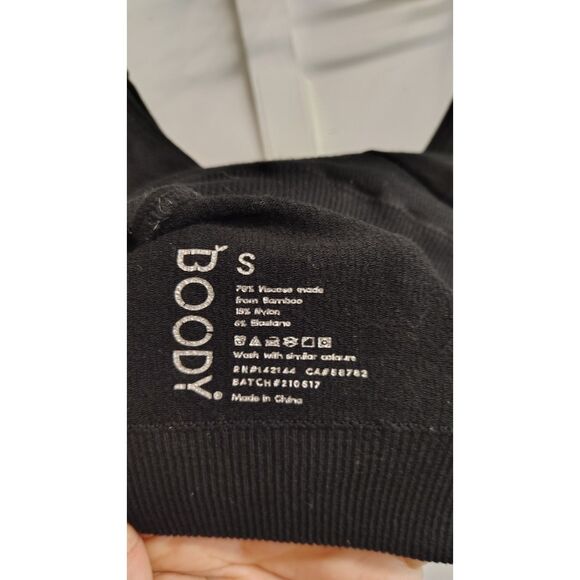 Boody Small Black Wireless Bamboo Shaper Bra - Picture 3 of 4